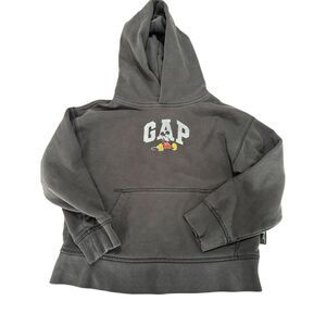 GAP x Disney Mickey Mouse Kids' Black‎ Hoodie Size S Pullover Casual